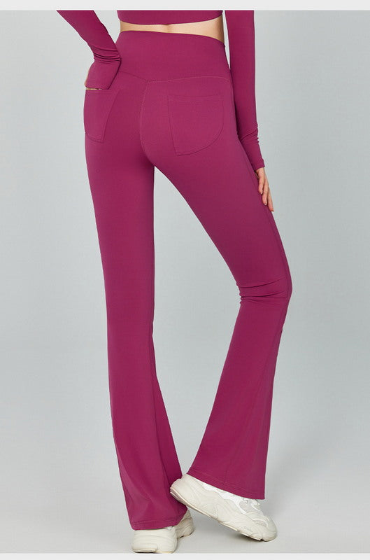 FlareFit High-Waisted Bootcut Leggings