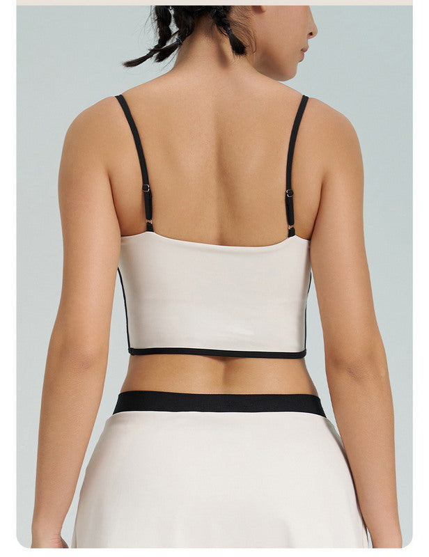 Two-Piece Tennis Skirt Set