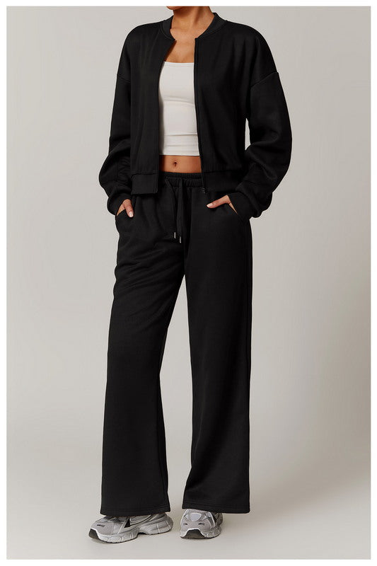 LuxeWide  Relaxed Jogger Pants