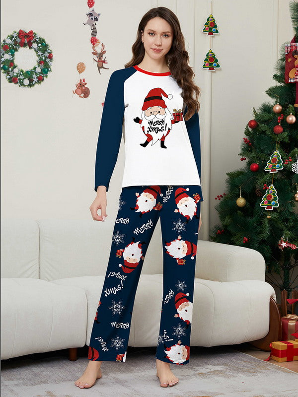 Matching Merry Christmas Santa Print Cozy and Festive Christmas Pajamas for the Whole Family