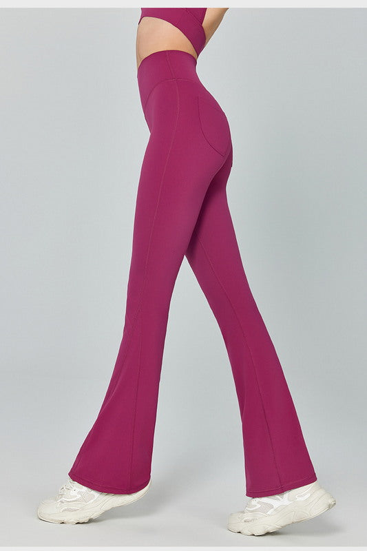 FlareFit High-Waisted Bootcut Leggings