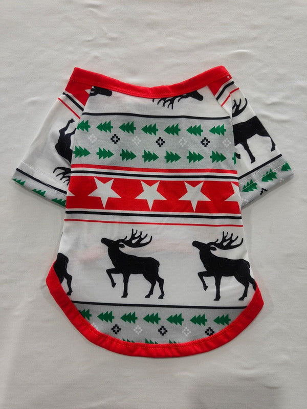 Matching Merry Christmas Reindeer Print Cozy and Festive Christmas Pajamas for the Whole Family