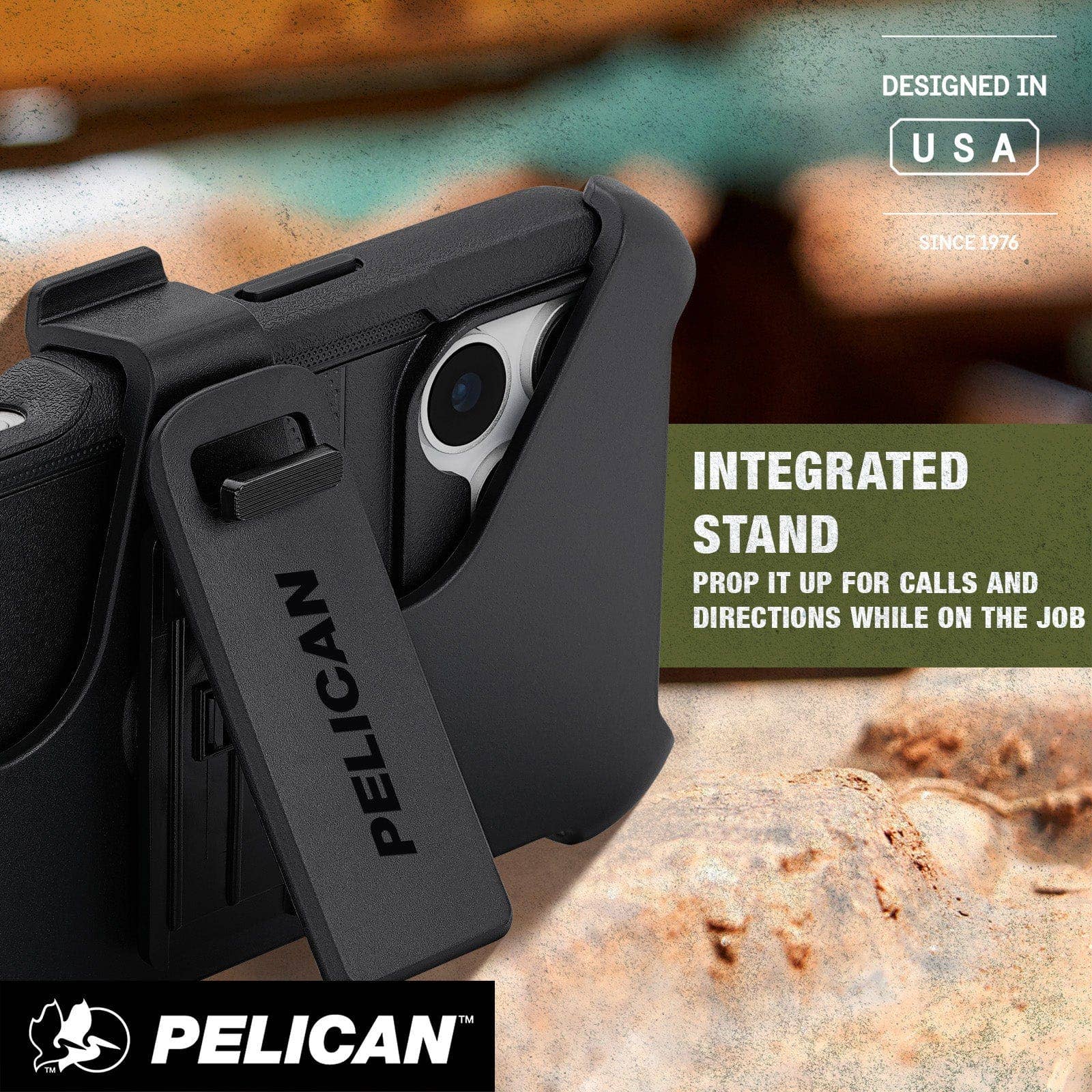 Pelican Voyager Black MagSafe - iPhone 17 Pro: Black
