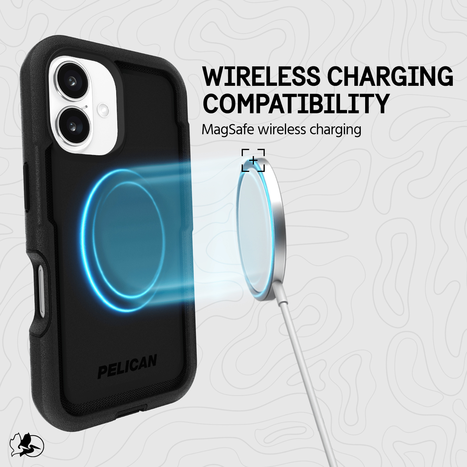 Pelican Voyager Black MagSafe - iPhone 16: Black