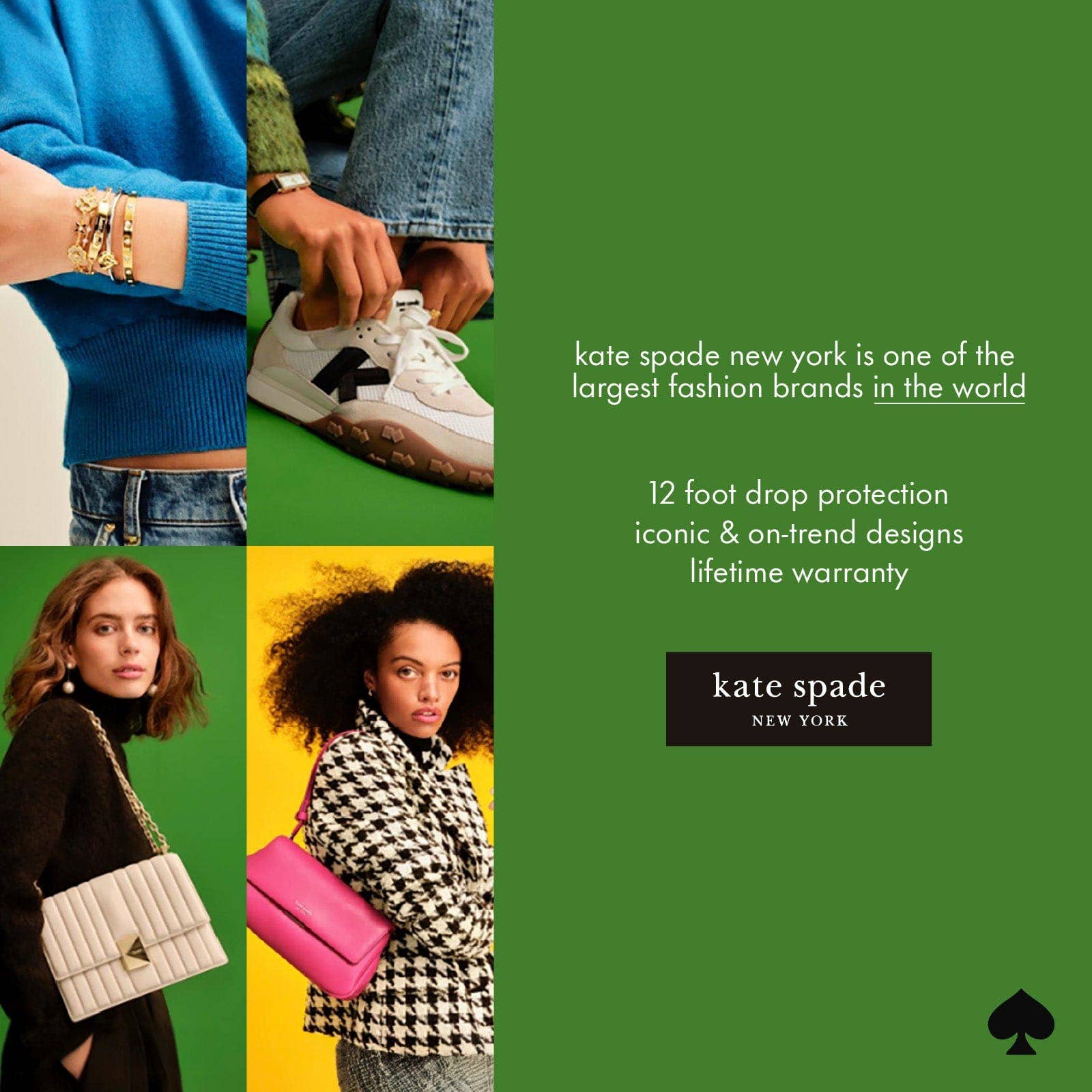 Kate spade new york Crystal Pavé MagSafe - iPhone 17 Pro Max: Nightfall Crystal Pavé