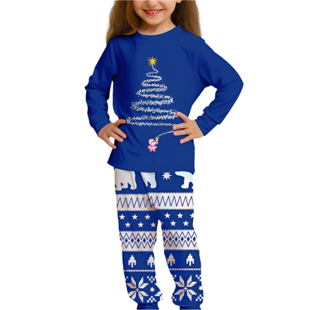 Matching Merry Christmas Tree Print Cozy and Festive Christmas Pajamas for the Whole Family