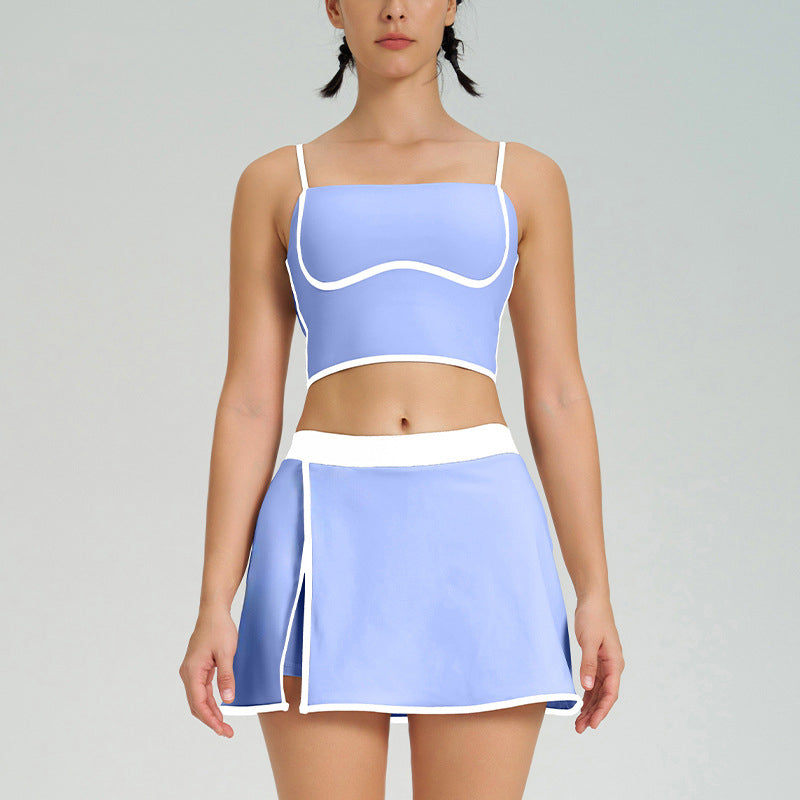 Two-Piece Tennis Skirt Set