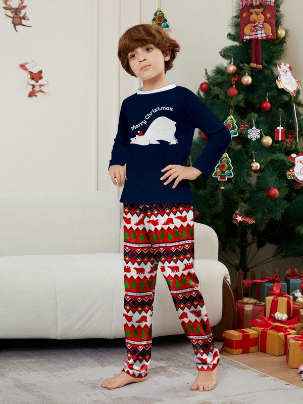 Matching Merry Christmas Santa Print Cozy and Festive Christmas Pajamas for the Whole Family