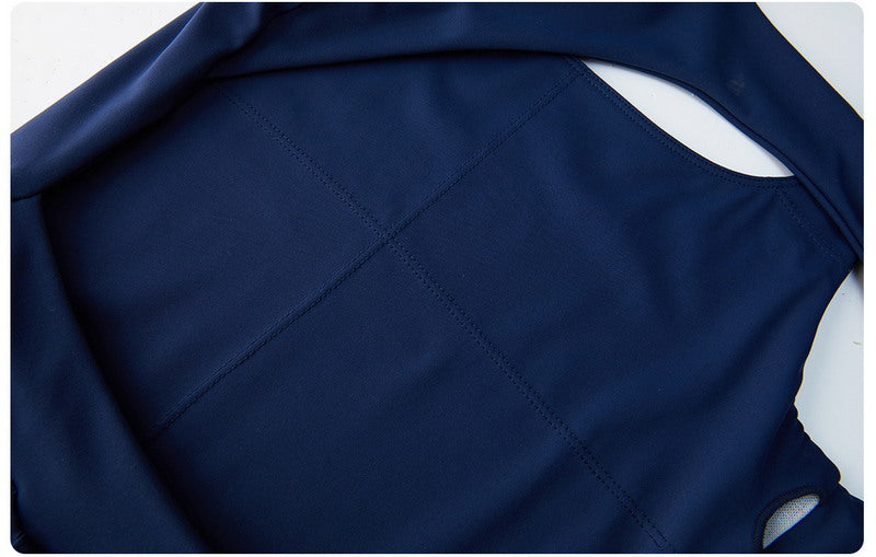 BackSwing Pleated Dress