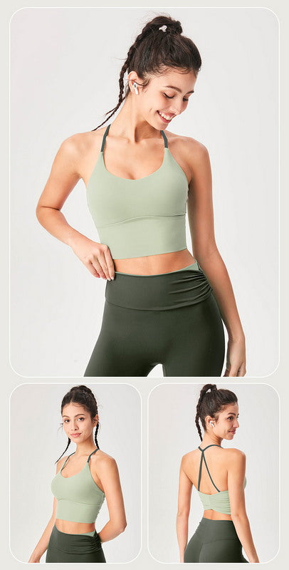 High-Energy Crossback Bra
