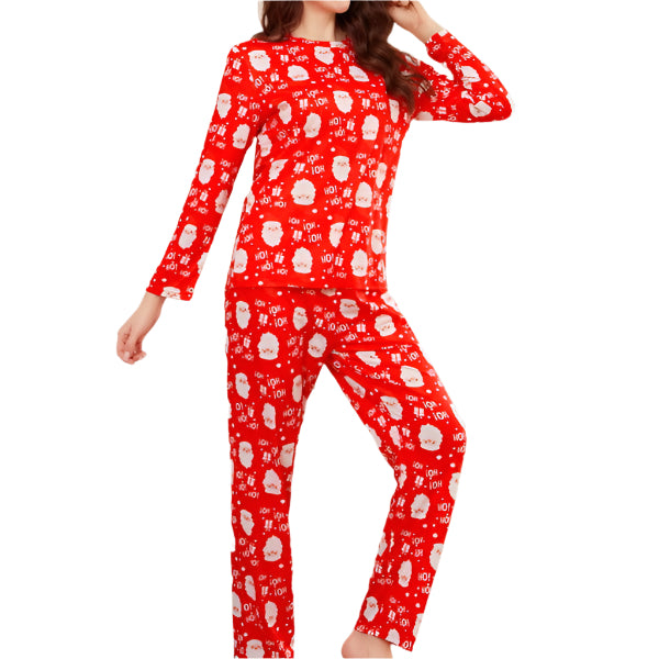 Matching Merry Christmas Santa Print Cozy and Festive Christmas Pajamas for the Whole Family