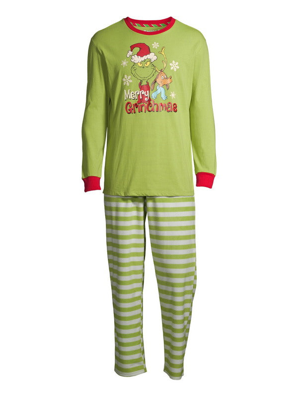 Modern Active Cozy and Festive Christmas Pajamas for the Whole Family I Grinch