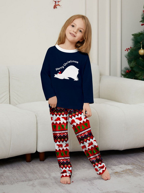 Matching Merry Christmas Santa Print Cozy and Festive Christmas Pajamas for the Whole Family
