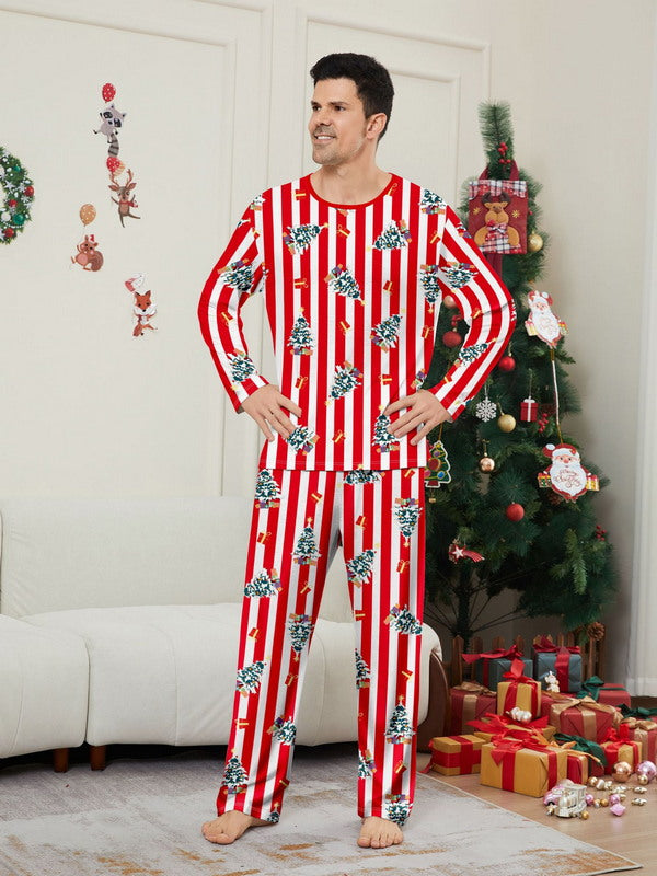 Matching Merry Christmas Tree Print Cozy and Festive Christmas Pajamas for the Whole Family