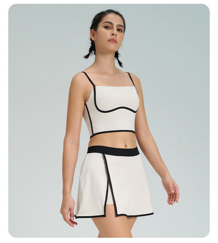 Two-Piece Tennis Skirt Set