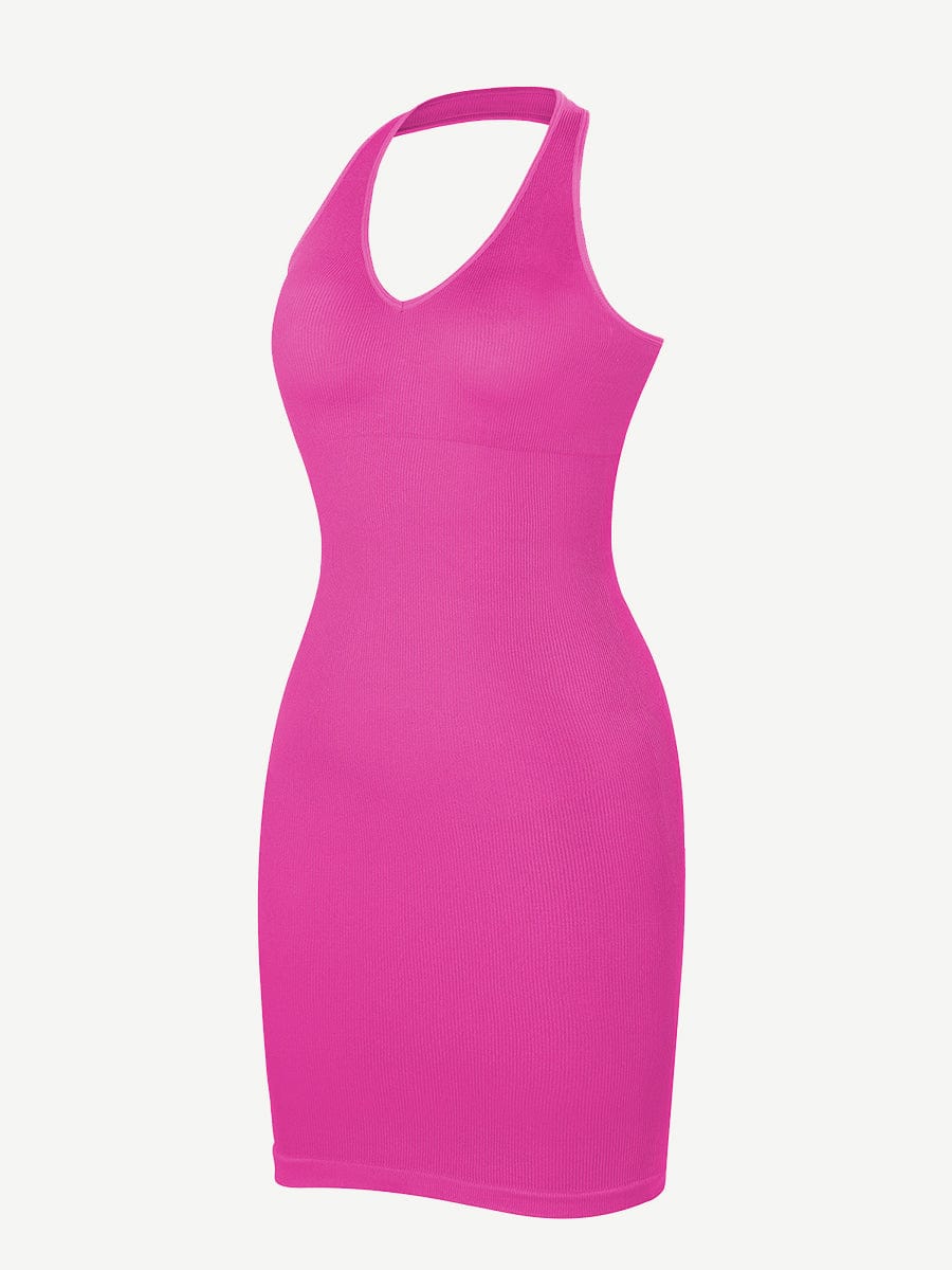 🌿 EcoChic Seamless Bodycon Shaping Dress
