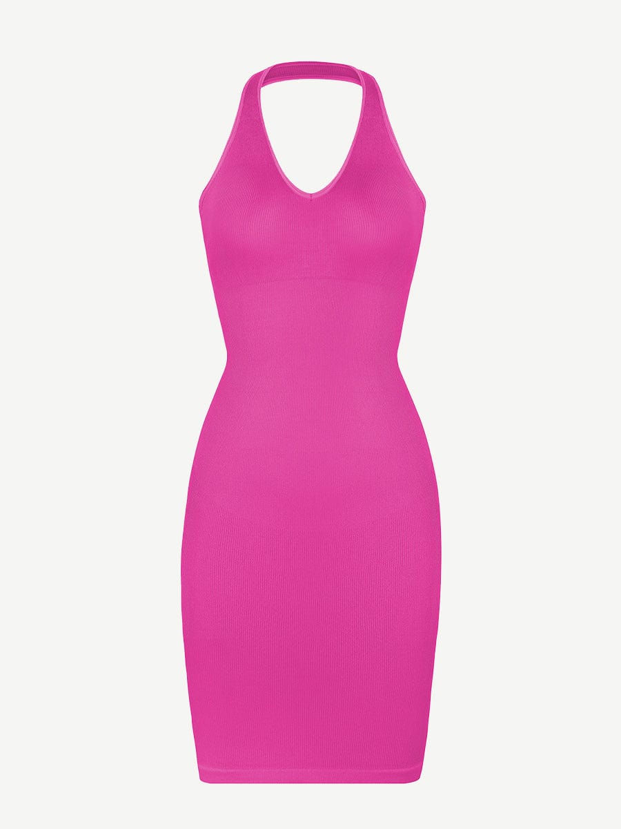 🌿 EcoChic Seamless Bodycon Shaping Dress
