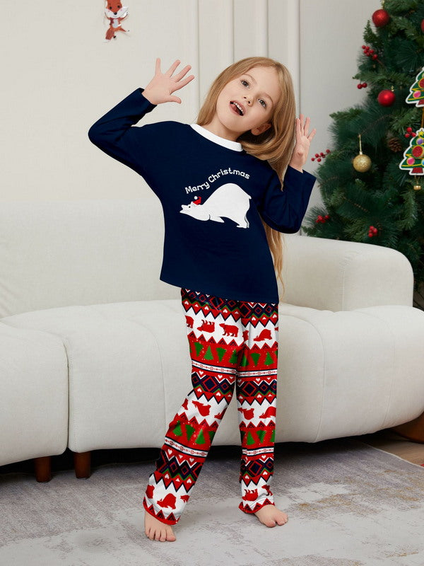 Matching Merry Christmas Santa Print Cozy and Festive Christmas Pajamas for the Whole Family