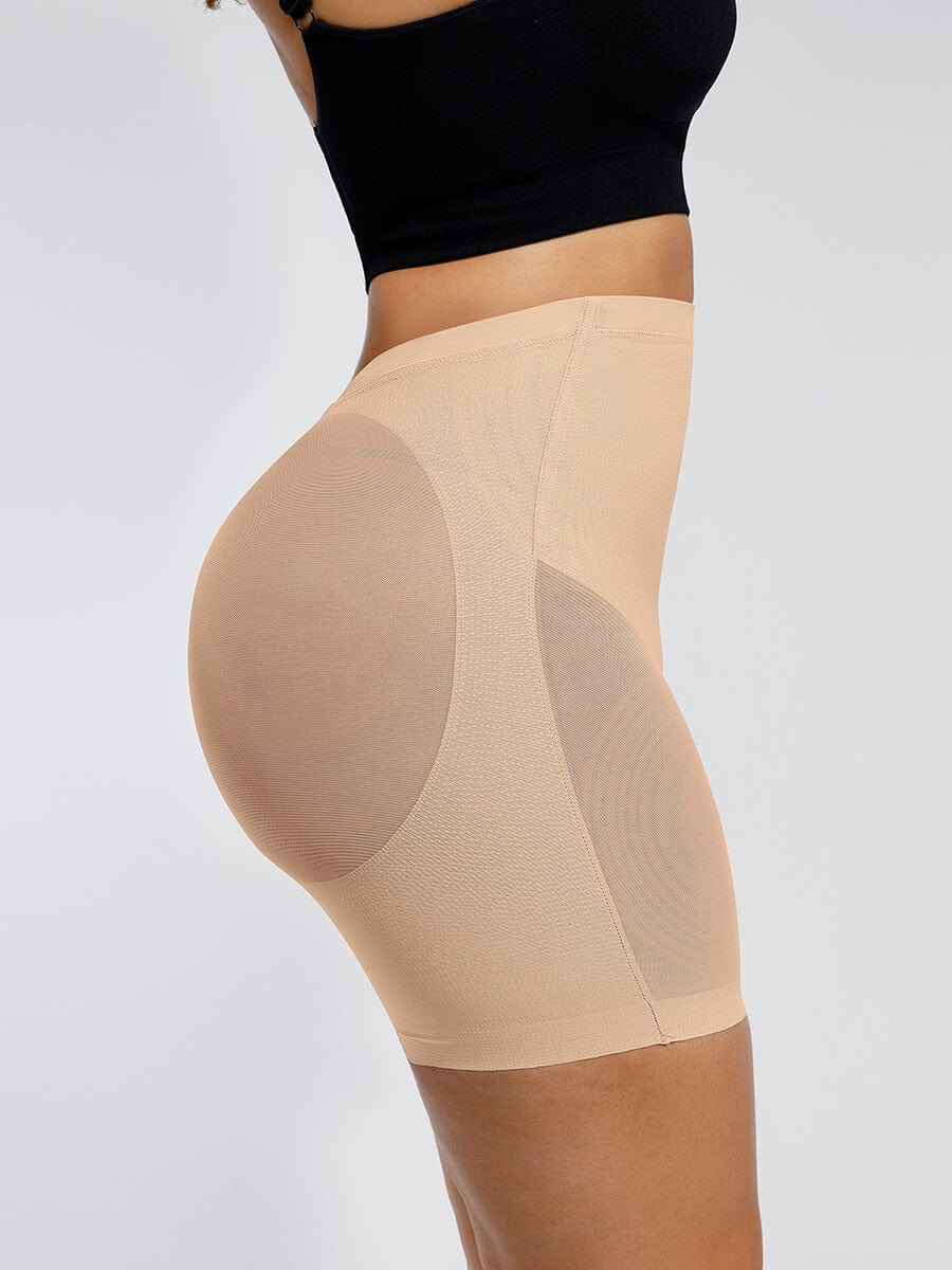 Modern Active slimming Leg Back Low Waist Fitted Mesh Butt Lifter
