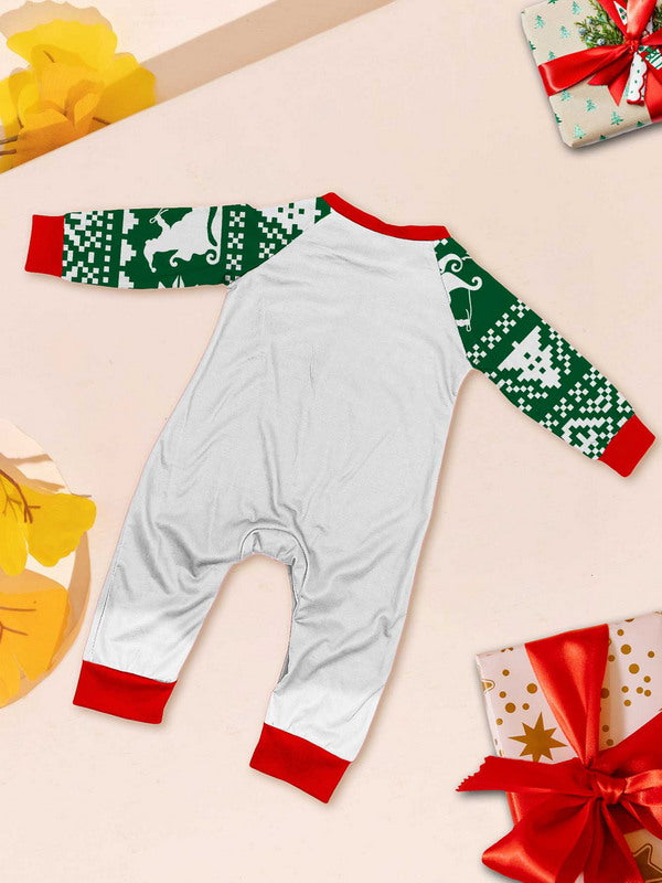 Matching Merry Christmas Reindeer Print Cozy and Festive Christmas Pajamas for the Whole Family