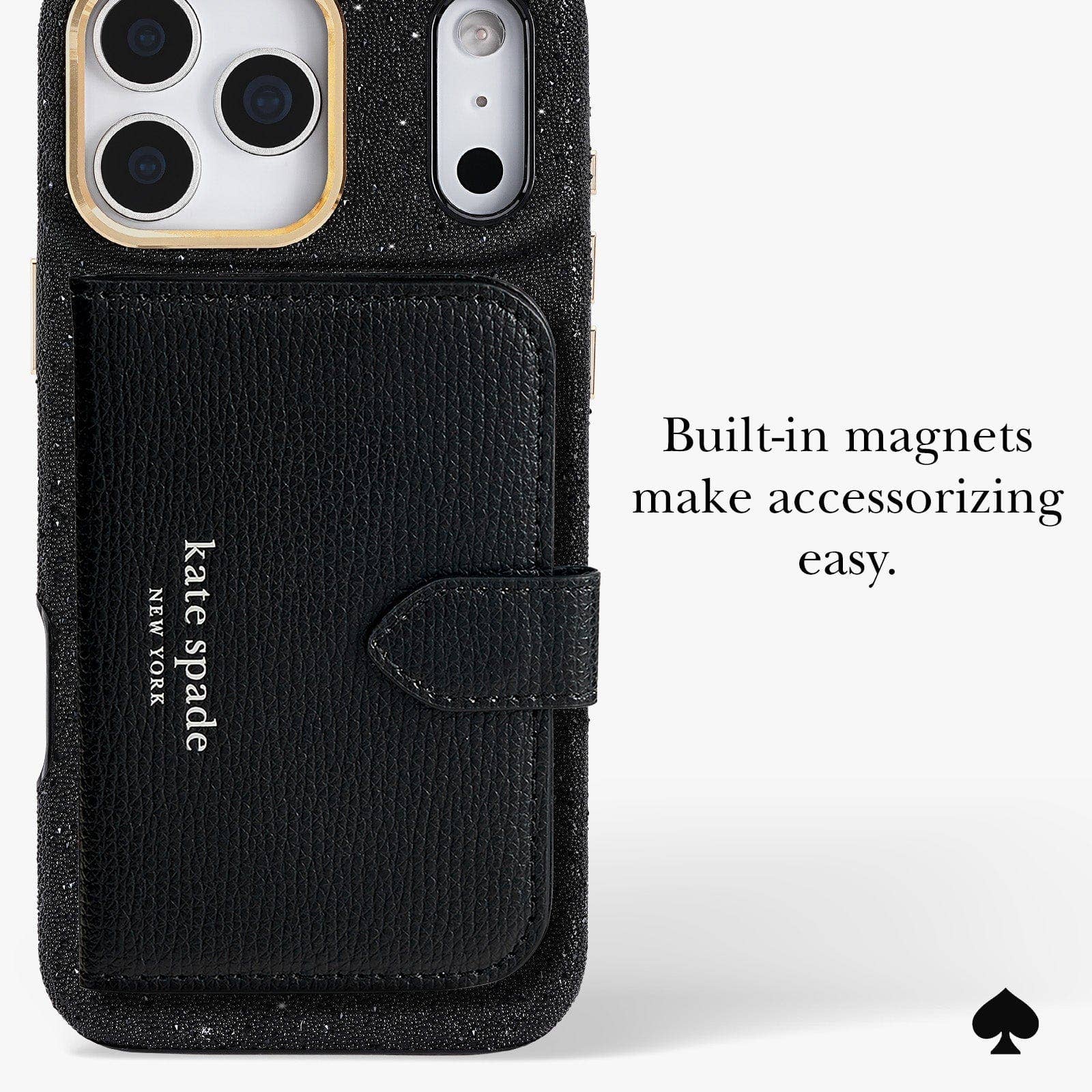 Kate spade new york Crystal Pavé MagSafe - iPhone 17 Pro Max: Nightfall Crystal Pavé