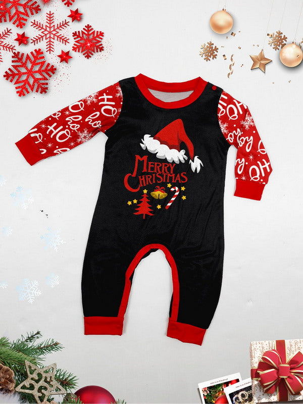 Matching Merry Christmas Santa Print Cozy and Festive Christmas Pajamas for the Whole Family