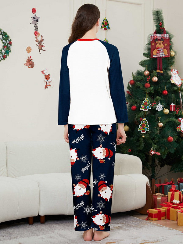 Matching Merry Christmas Santa Print Cozy and Festive Christmas Pajamas for the Whole Family
