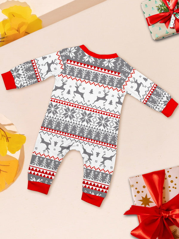 Matching Merry Christmas Santa Print Cozy and Festive Christmas Pajamas for the Whole Family