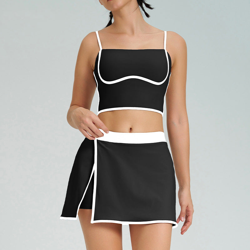 Two-Piece Tennis Skirt Set