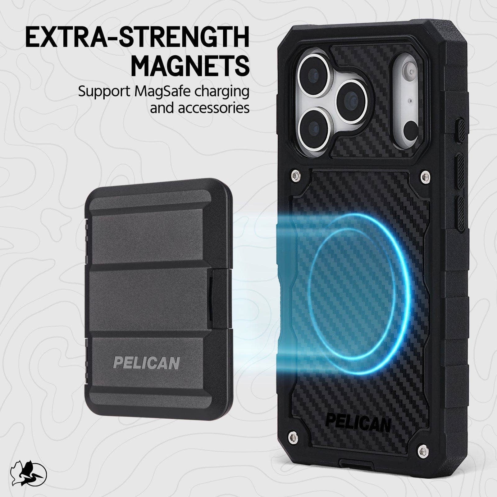 Pelican Shield Carbon Fiber MagSafe - iPhone 17 Pro: Carbon