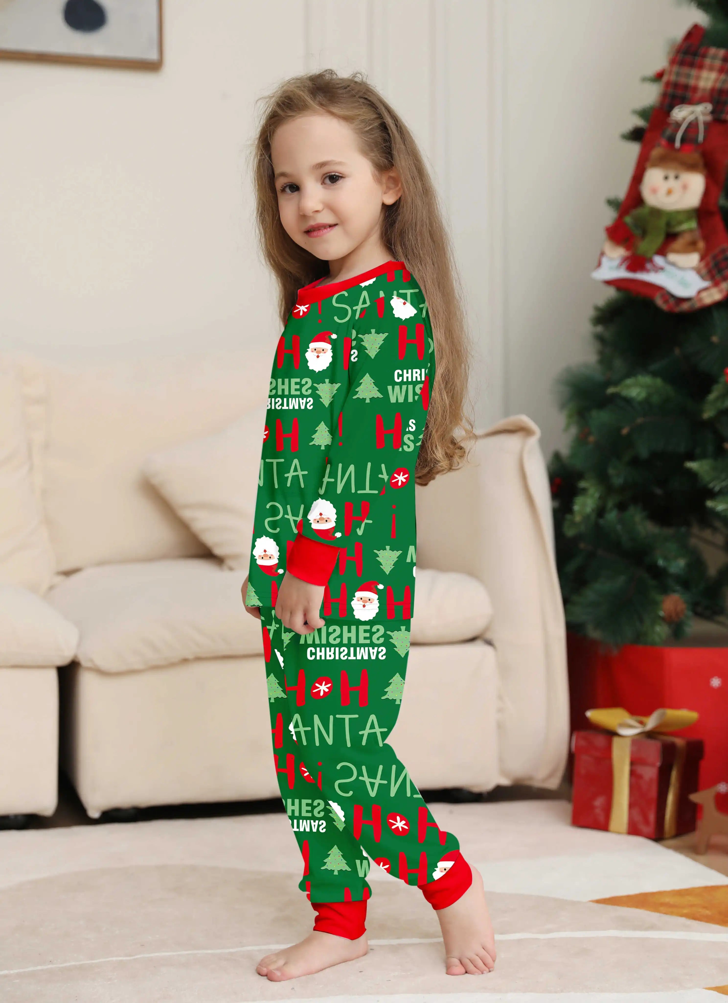 Matching Christmas Wishes Cozy and Festive Christmas Pajamas for the Whole Family