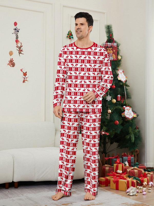 Matching Merry Christmas Trees Print Cozy and Festive Christmas Pajamas for the Whole Family