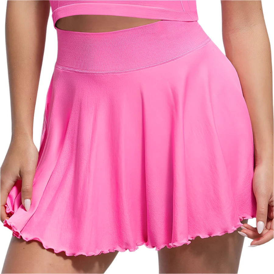 Active Flow Seamless Tennis Skirt