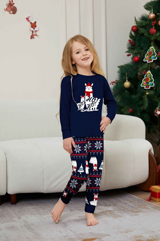 Matching Merry Christmas Santa Print Cozy and Festive Christmas Pajamas for the Whole Family
