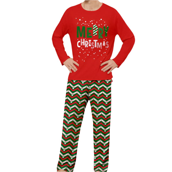 Matching Merry Christmas Print Cozy and Festive Christmas Pajamas for the Whole Family