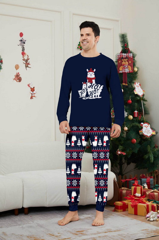 Matching Merry Christmas Santa Print Cozy and Festive Christmas Pajamas for the Whole Family