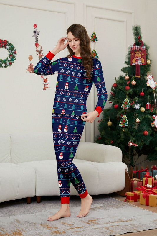 Matching Merry Christmas Tree Print Cozy and Festive Christmas Pajamas for the Whole Family