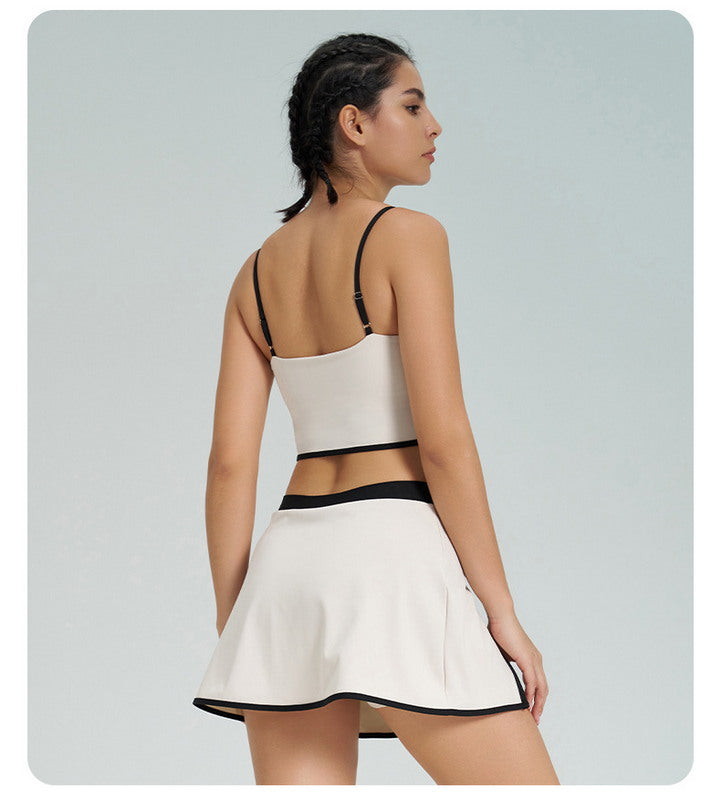 Two-Piece Tennis Skirt Set