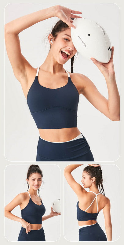High-Energy Crossback Bra