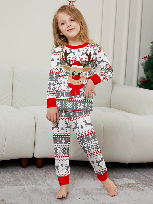 Matching Merry Christmas Santa Print Cozy and Festive Christmas Pajamas for the Whole Family