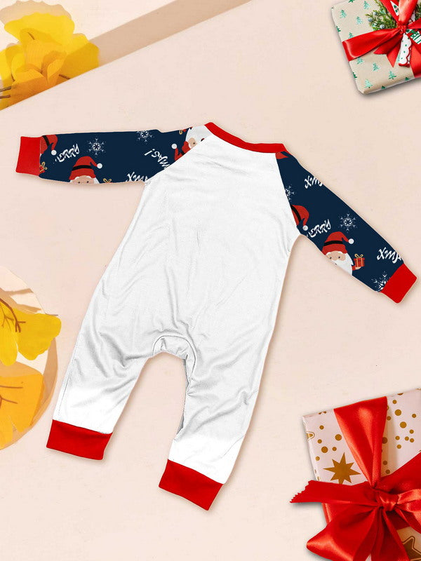 Matching Merry Christmas Santa Print Cozy and Festive Christmas Pajamas for the Whole Family