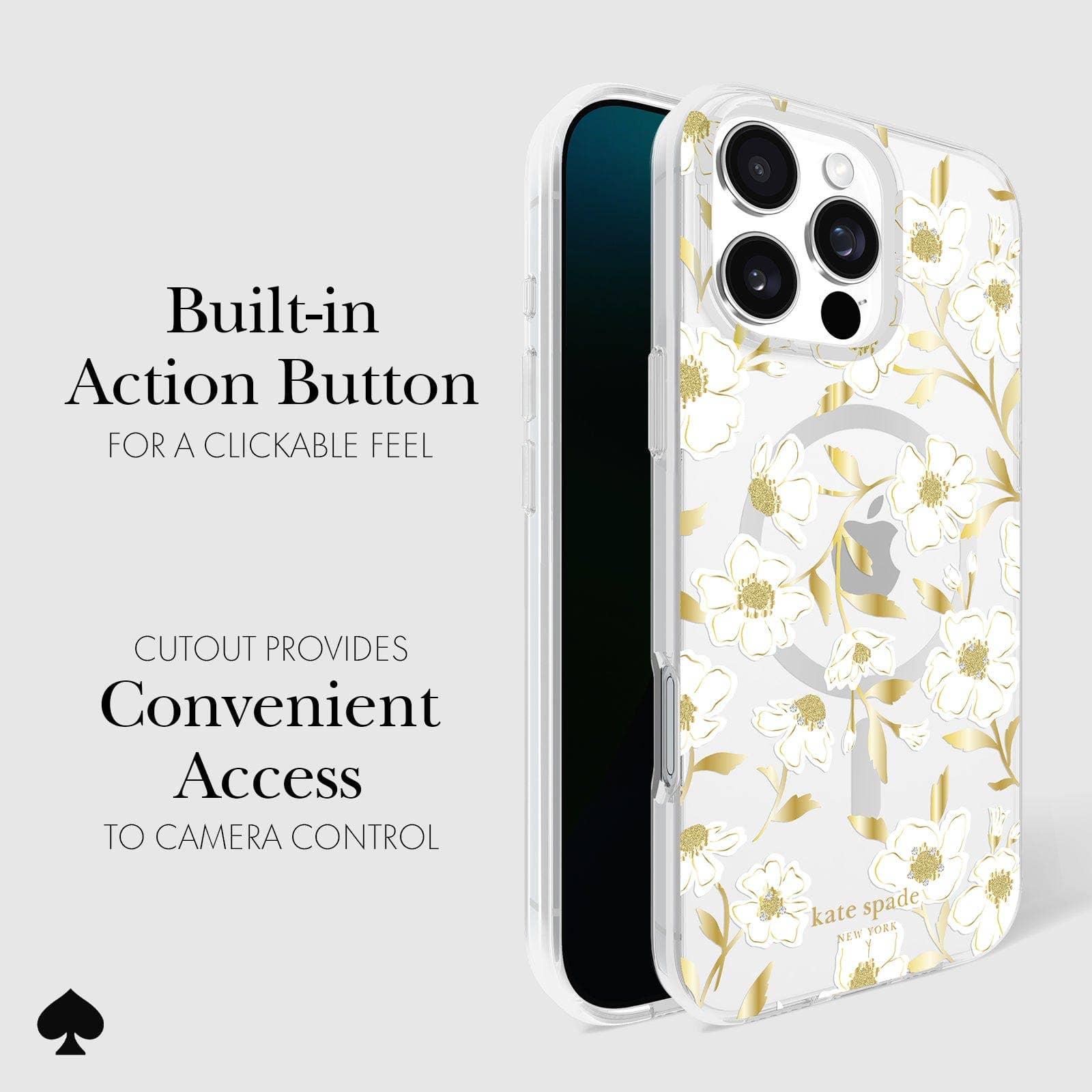 Kate spade new york iPhone 16 Pro Max Sunshine Floral: Sunshine Floral