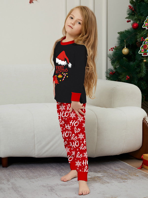 Matching Merry Christmas Santa Print Cozy and Festive Christmas Pajamas for the Whole Family