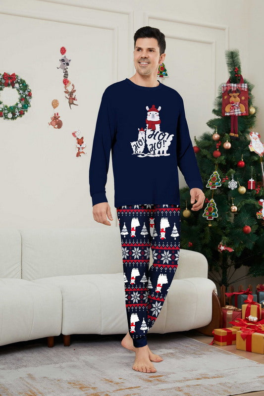 Matching Merry Christmas Santa Print Cozy and Festive Christmas Pajamas for the Whole Family