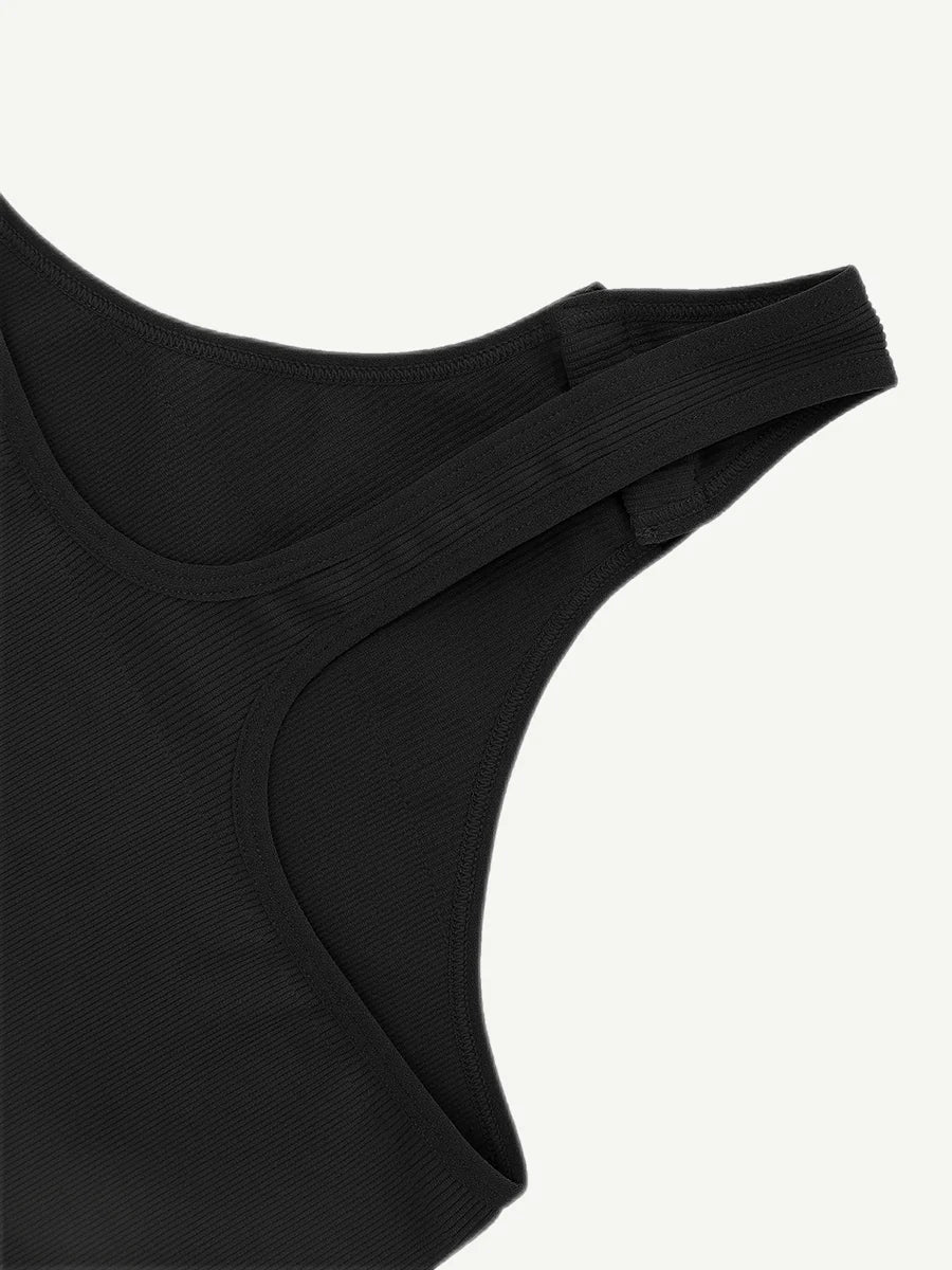 Modern Active Seamless One-Shoulder Body Bodysuit with Waist Sculpting and Tummy Control