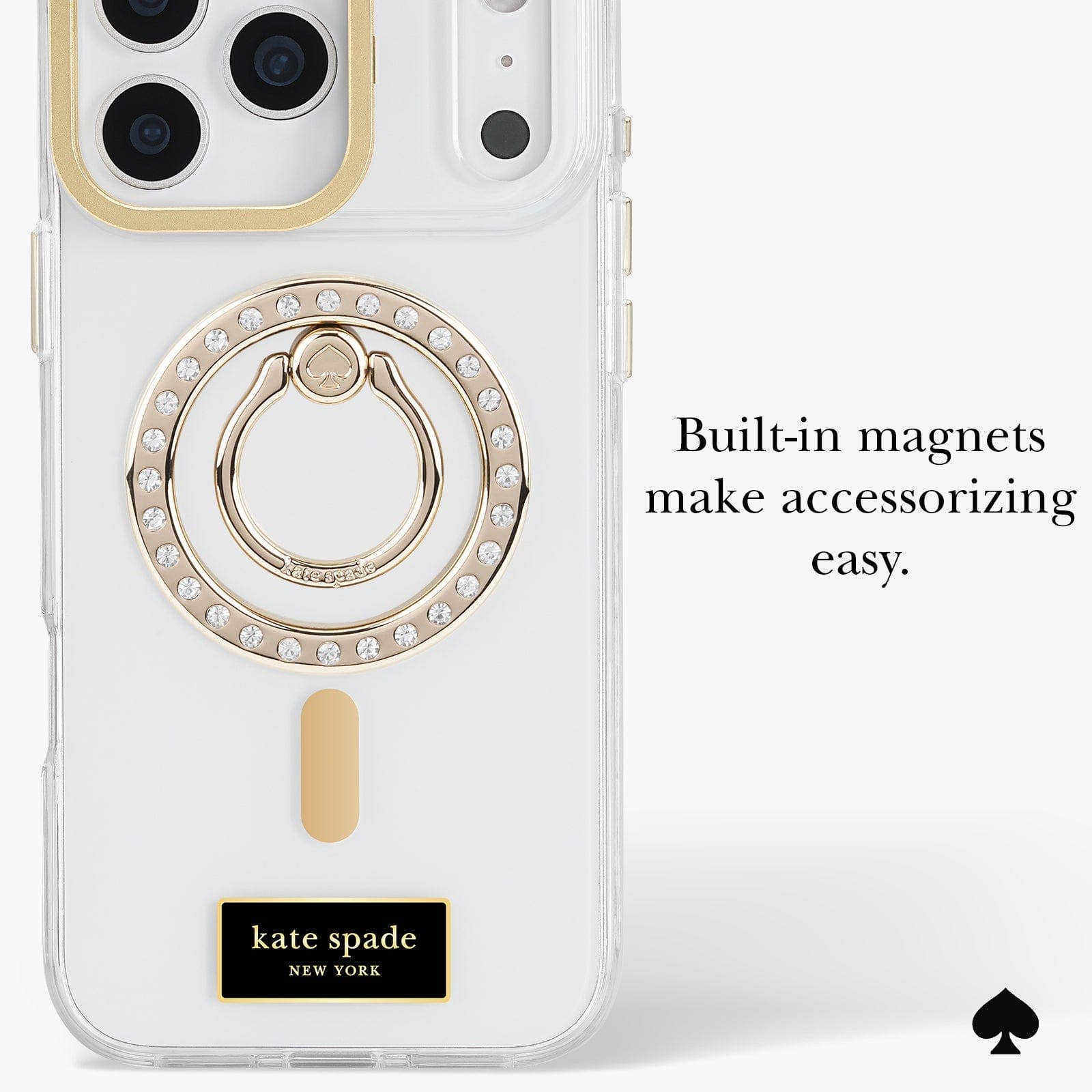 Kate spade new york Icon Clear MagSafe - iPhone 17 Pro Max: Icon Clear
