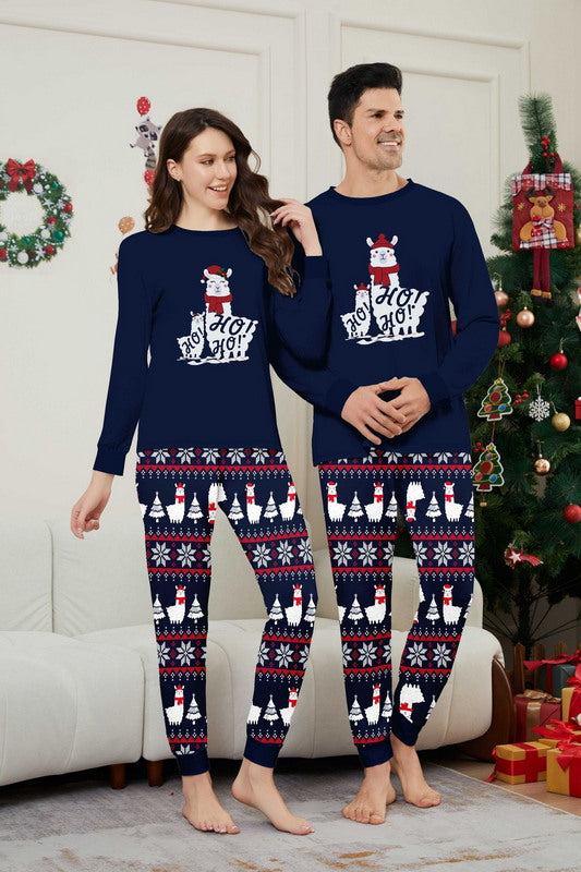 Matching Merry Christmas Santa Print Cozy and Festive Christmas Pajamas for the Whole Family