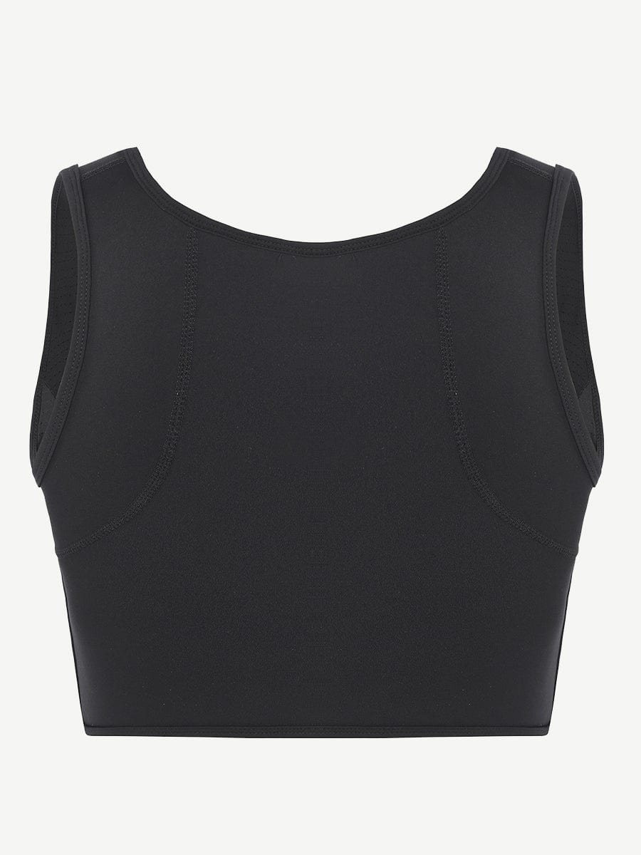 SculptFit Latex Compression Crop Top