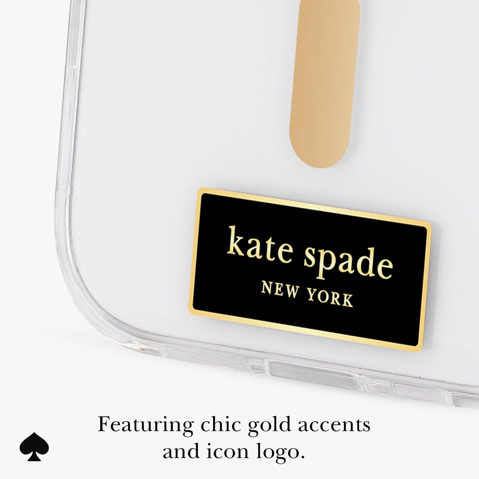 Kate spade new york Icon Clear MagSafe - iPhone 17 Pro Max: Icon Clear