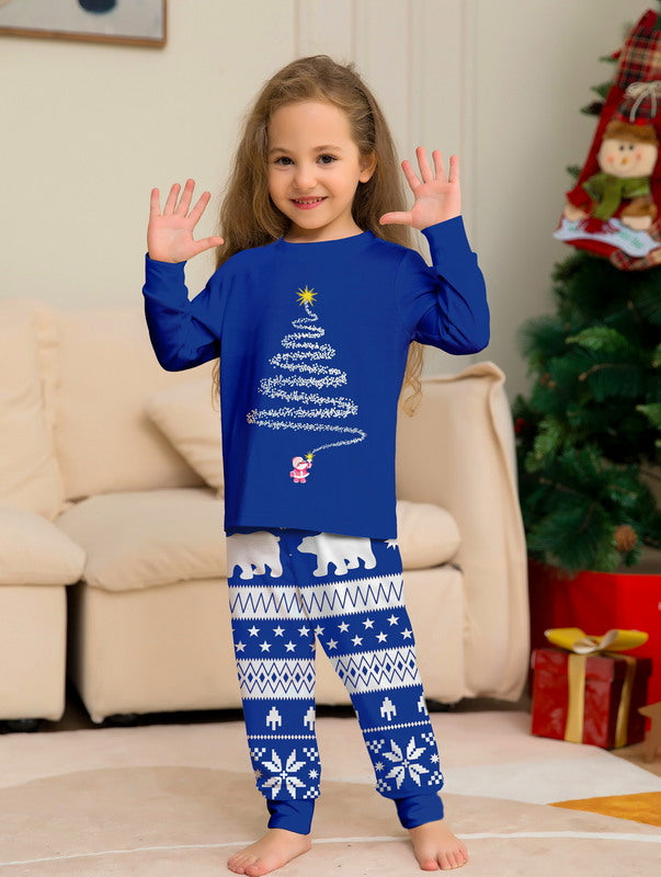 Matching Merry Christmas Tree Print Cozy and Festive Christmas Pajamas for the Whole Family